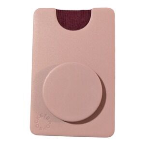 B9-O PopSockets - Adhesive Wallet with PopGrip Cell Phone & Stand - Blush Pink